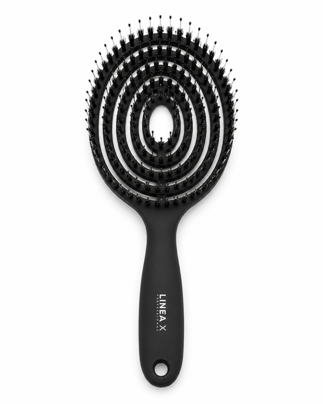 Четка LINEA X Miracle Touch отпред – гъвкава спираловидна глава